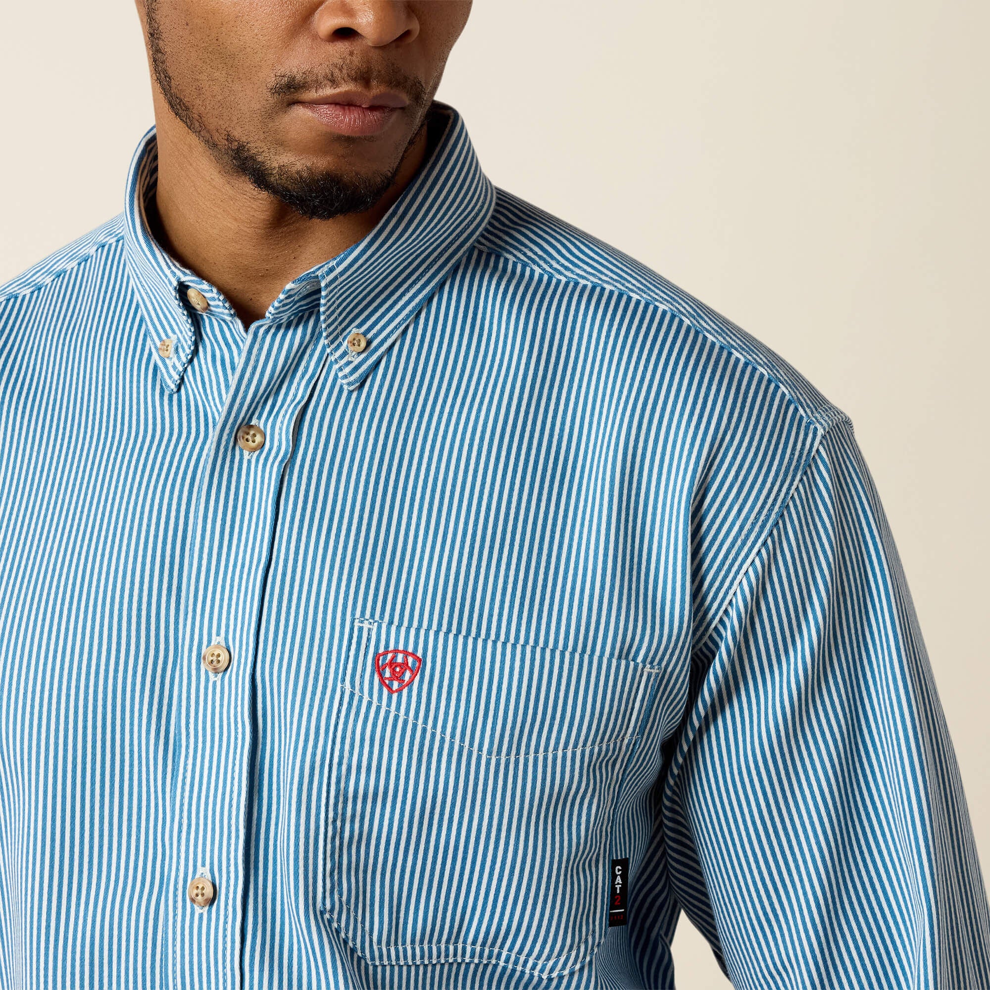 Ariat Men's FR Basic Work Shirt - Image 3
