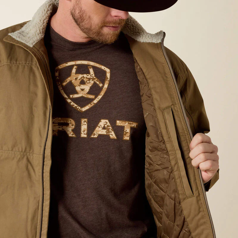 Ariat Men's Grizzly Canvas Jacket - Image 4