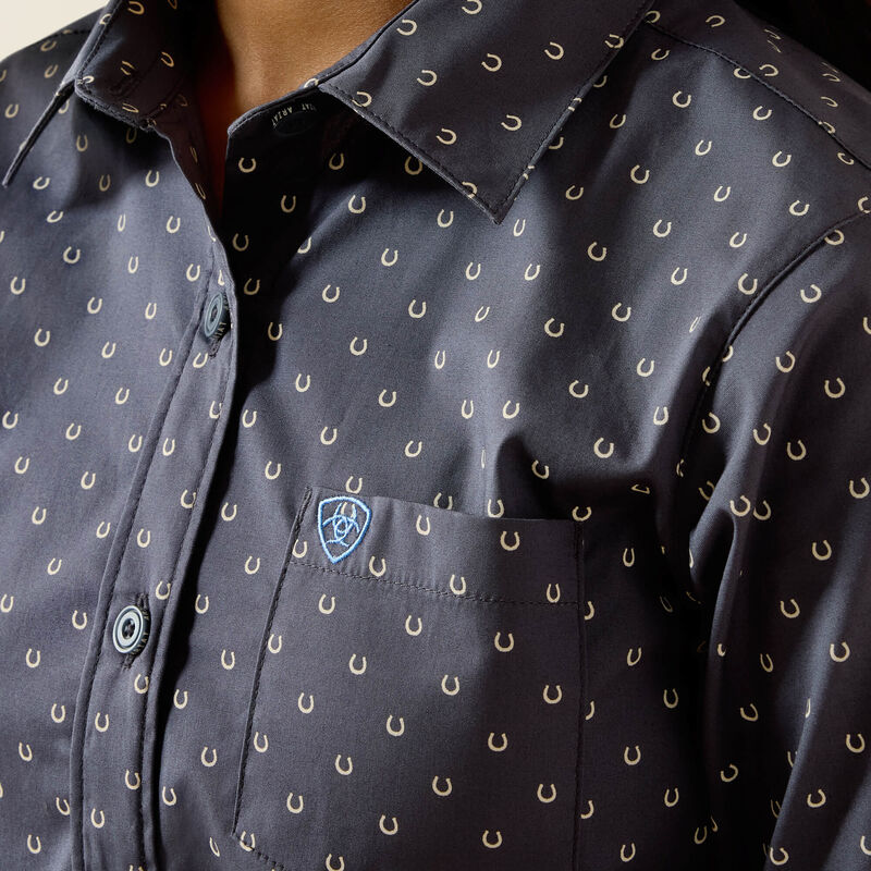 Ariat Kid's Team Kirby Long-Sleeve Shirt - Image 3