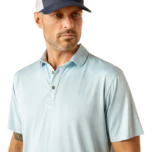 Ariat Men's Charger 2.0 Fitted Polo - Image 4