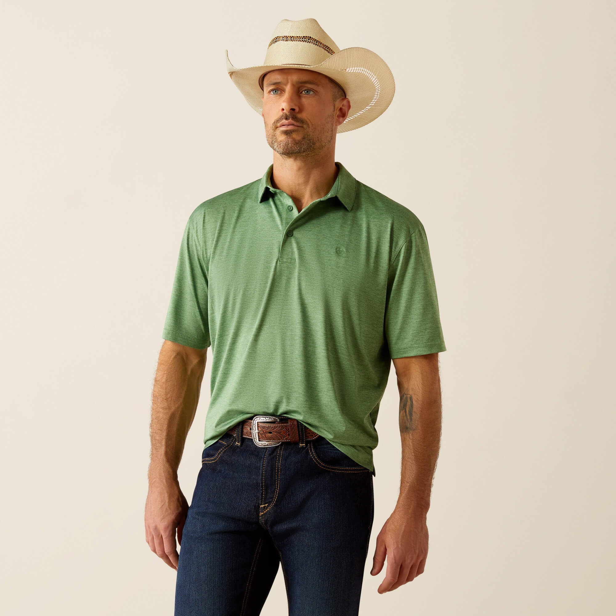 Ariat Men's Charger 2.0 Polo - Image 3