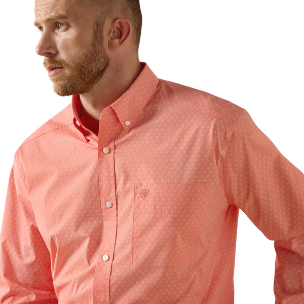 Ariat Men's Jersey Classic Fit Long-Sleeve Shirt - Image 2