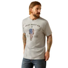 Ariat Men's Long Live Freedom T-Shirt - Image 2