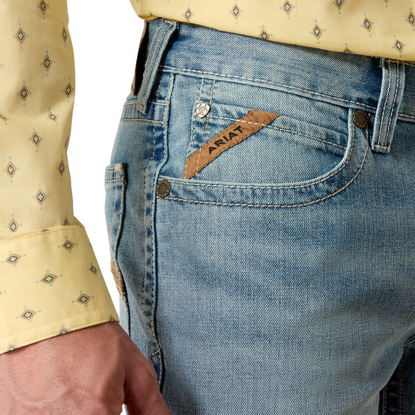 Ariat Men's M4 Relaxed Gus Boot Cut Jeans - Image 3