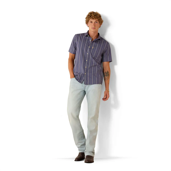 Ariat Men's Maddox Modern Fit Short-Sleeve Shirt - Image 3