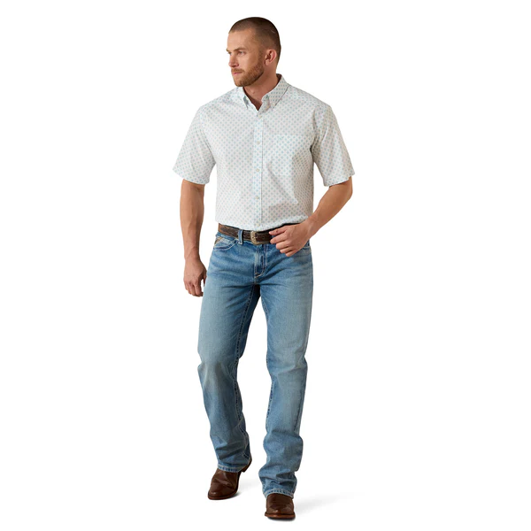 Ariat Men's Packert Classic Fit Short-Sleeve Shirt - Image 3