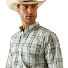 Ariat Men's Pro Corban Fitted Long-Sleeve Shirt - Image 3