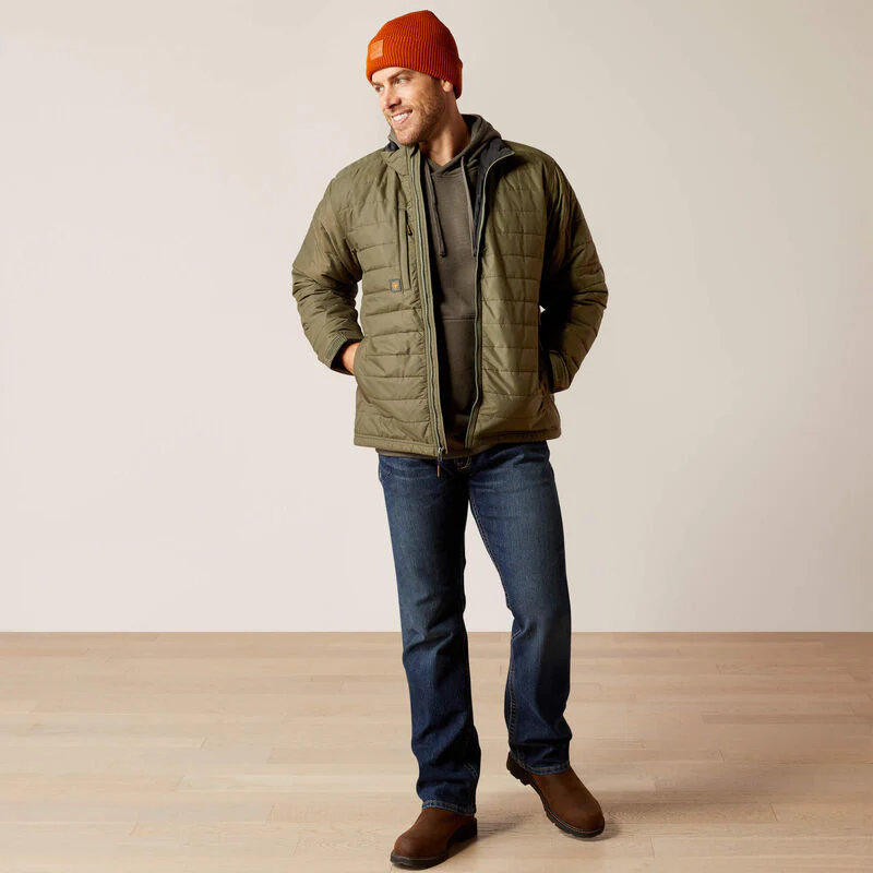 Ariat Men's Rebar Cordura Ripstop Lightweight Insulated Jacket - Image 4