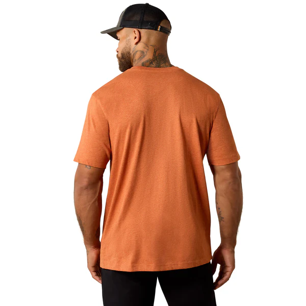 Ariat Men's Rebar Cotton Strong Standard Short-Sleeve T-Shirt - Image 2