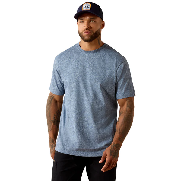 Ariat Men's Rebar Cotton Strong Standard Short-Sleeve T-Shirt - Image 4