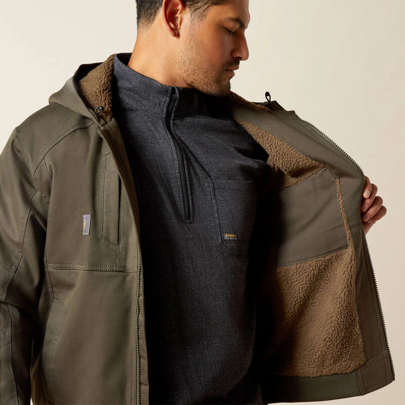 Ariat Men's Rebar DuraCanvas Jacket - Image 3