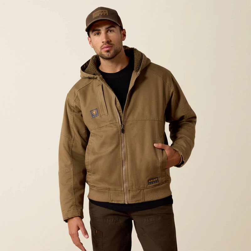 Ariat Men's Rebar DuraCanvas Jacket - Image 4