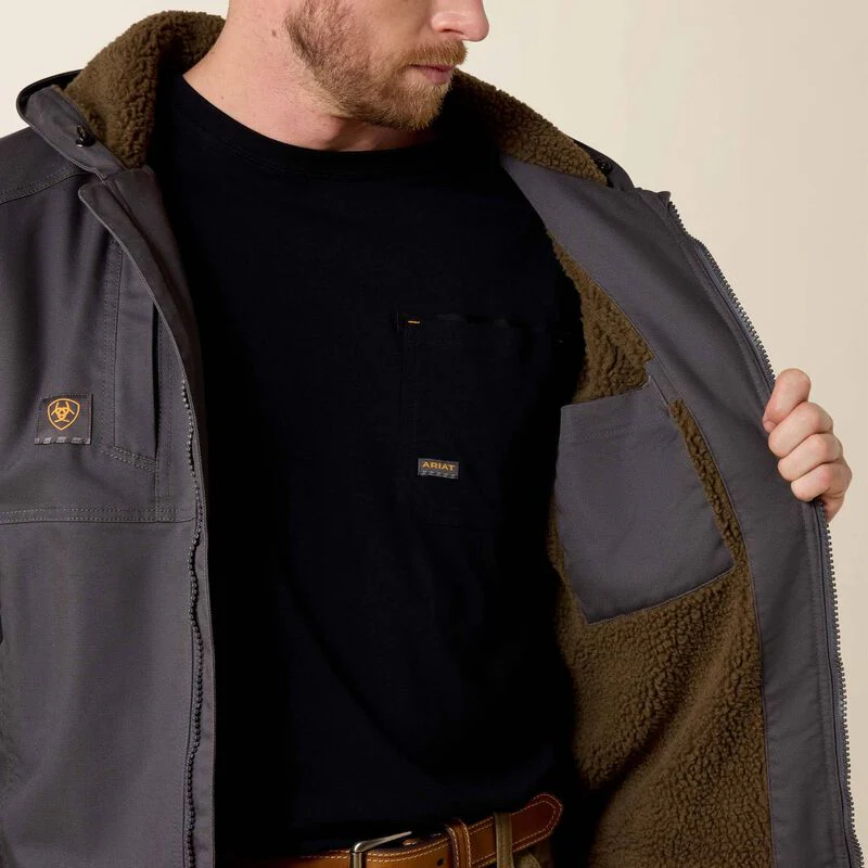 Ariat Men's Rebar DuraCanvas Jacket - Image 3
