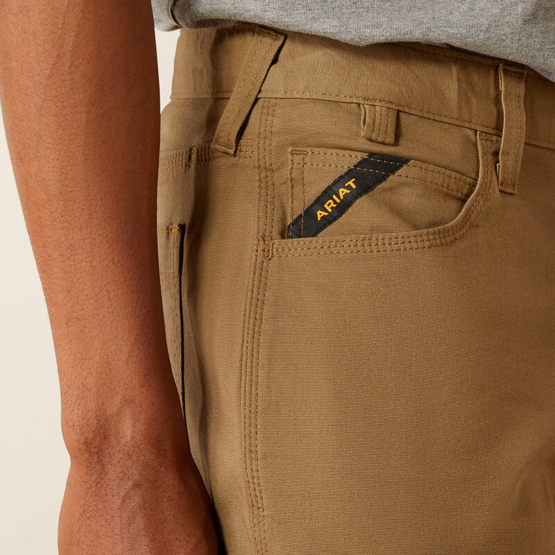 Ariat Men's Rebar DuraStretch Made Tough 8 Inch Short - Image 4