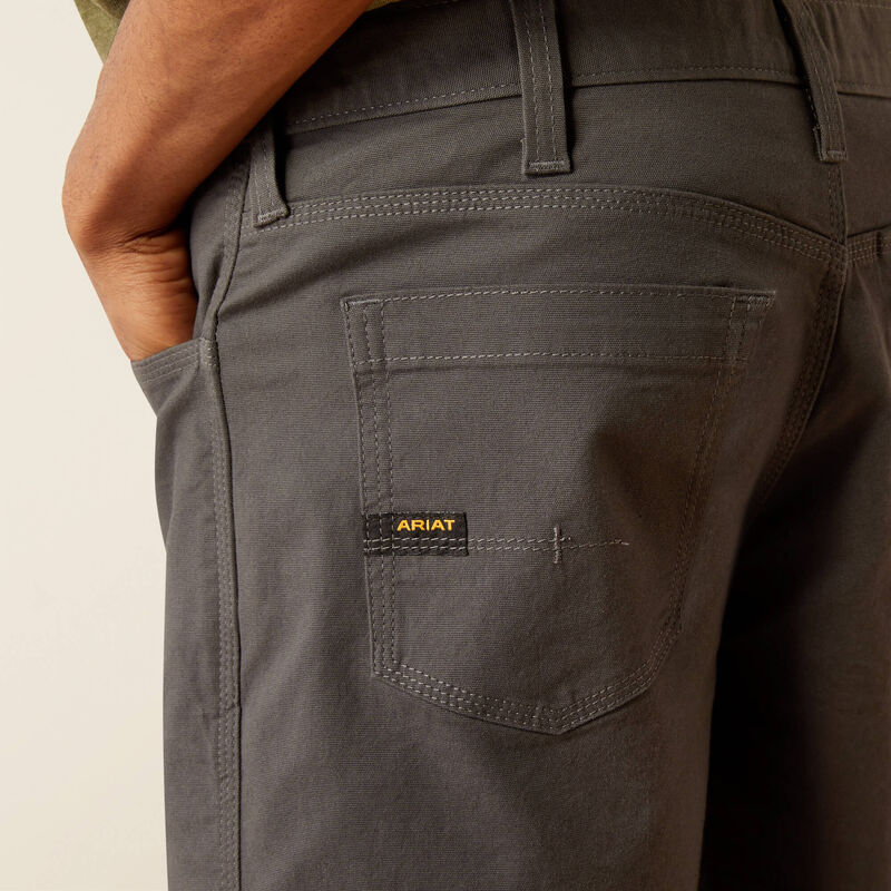 Ariat Men's Rebar DuraStretch Made Tough 8 Inch Short - Image 2