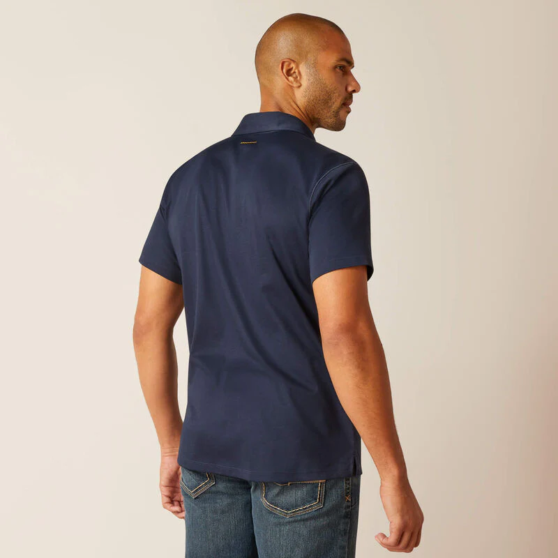 Ariat Men's Rebar Foreman Polo - Image 2