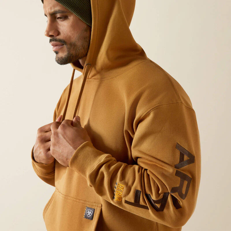 Ariat Men's Rebar Graphic Hoodie - Image 3