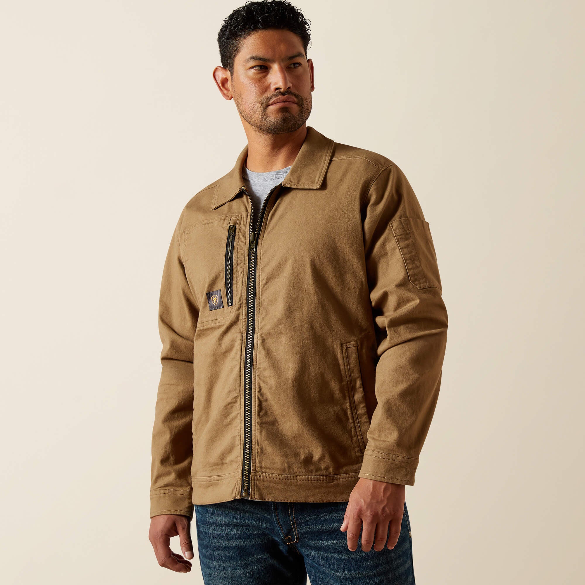 Ariat Men's Rebar Made Tough Shop Jacket - Image 3