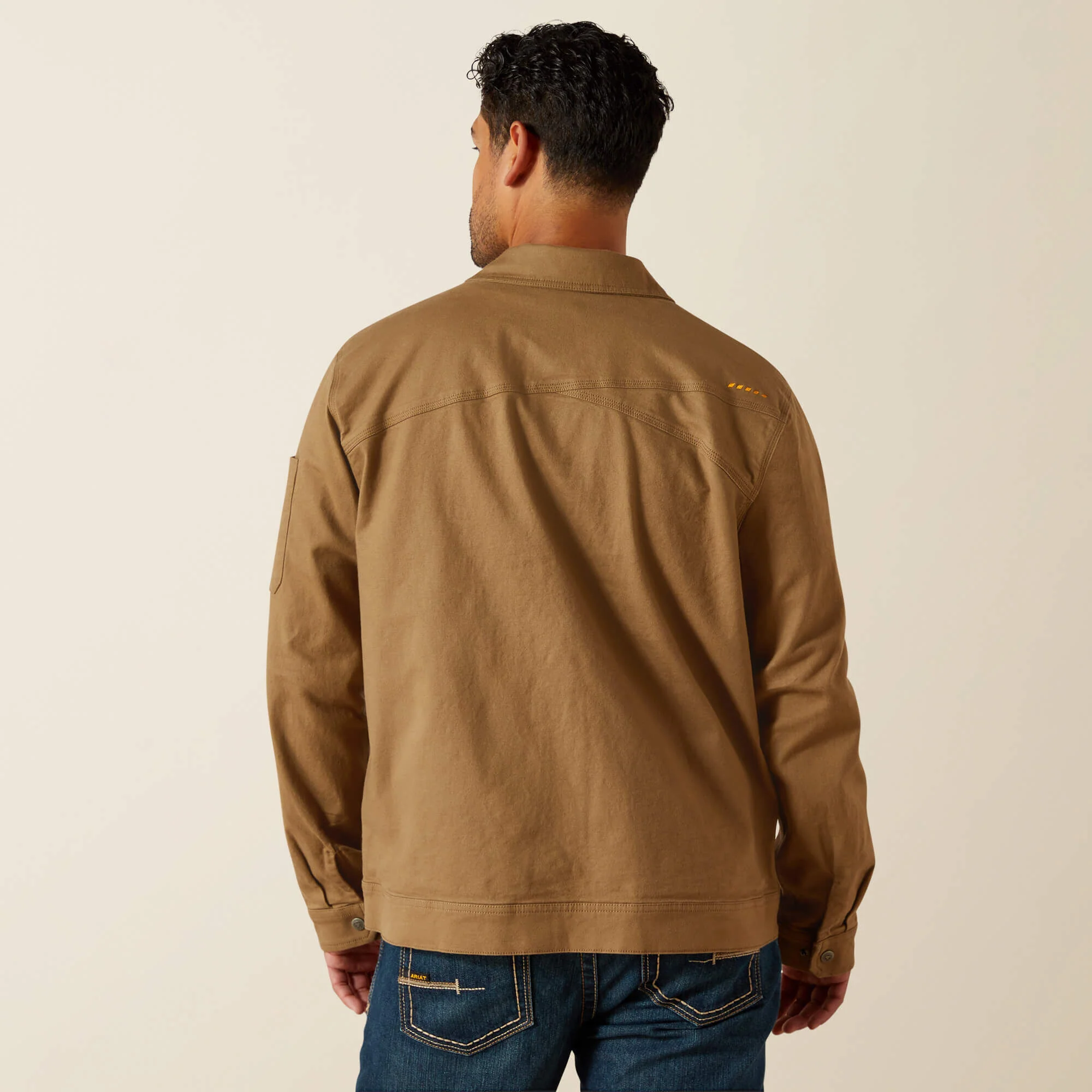 Ariat Men's Rebar Made Tough Shop Jacket - Image 4