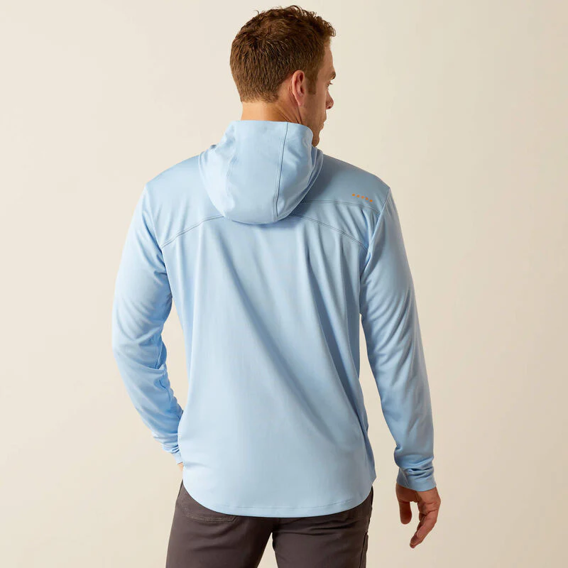 Ariat Men's Rebar Sunblocker Hooded T-Shirt - Image 2