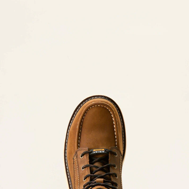 Ariat Men's Rebar Wedge Moc Toe 6 Inch Waterproof Work Boot - Image 3