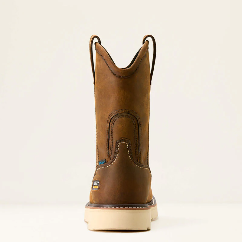 Ariat Men's Rebar Wedge Pull-On Waterproof Work Boot - Image 3