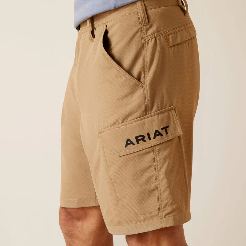Ariat Men's Rebar WorkFlow Ultralight 9 Inch DuraStretch Shorts - Image 3