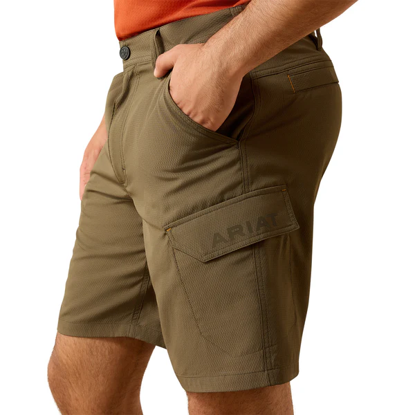 Ariat Men's Rebar WorkFlow Ultralight 9 Inch DuraStretch Shorts - Image 3