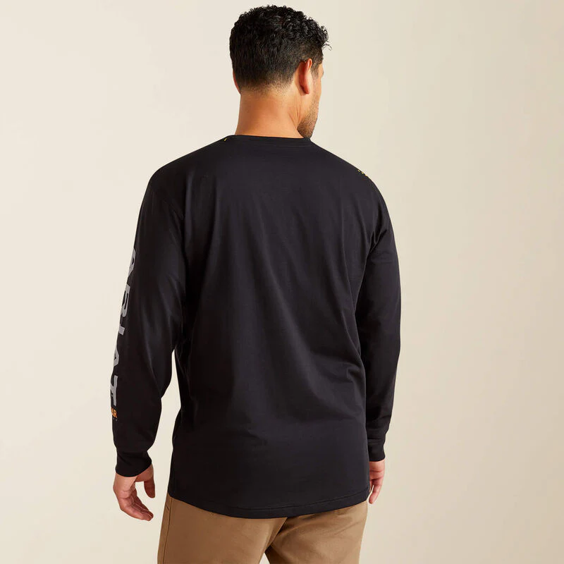 Ariat Men's Rebar Workman Logo T-Shirt - Image 2