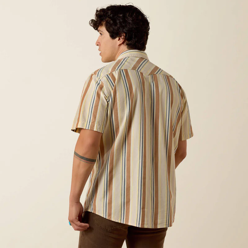 Ariat Men's Retro Hawthorne Fitted Snap Shirt - Image 2