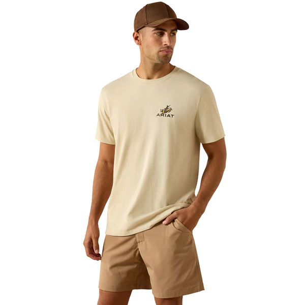 Ariat Men's Ride Em Cowboy Classic Fit Short-Sleeve T-Shirt - Image 3