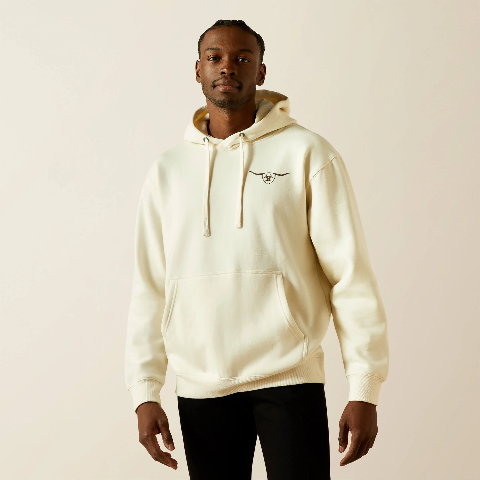 Ariat Men's Shield Steerhead Hoodie - Image 3