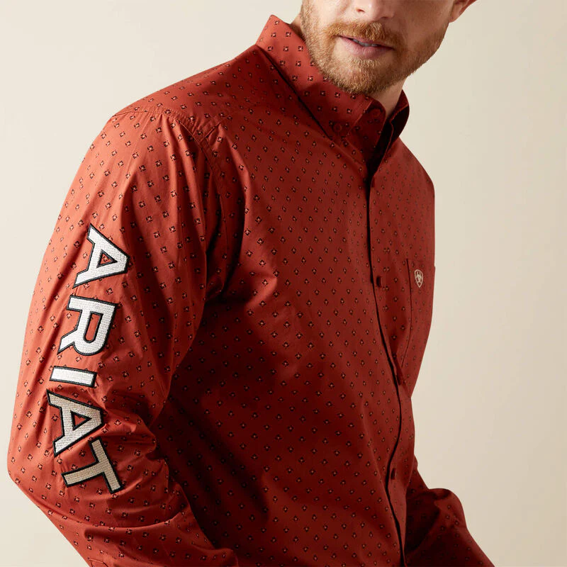 Ariat Men's Team Porter Classic Fit Shirt - Image 3