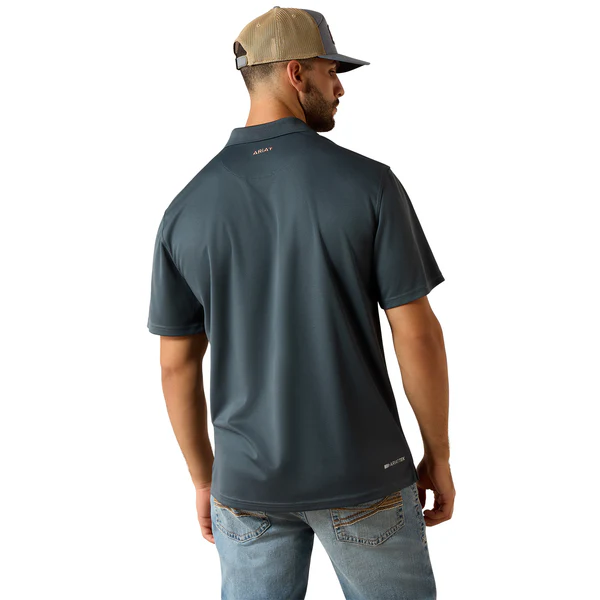 Ariat Men's TEK Short-Sleeve Polo - Image 2
