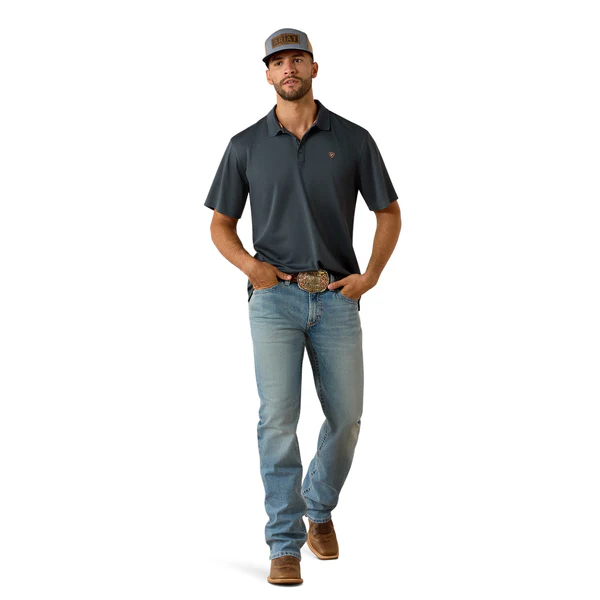 Ariat Men's TEK Short-Sleeve Polo - Image 3