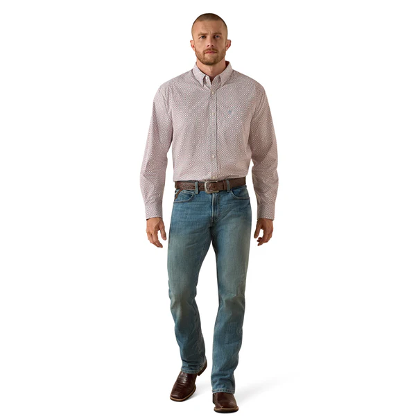 Ariat Men's Tiernan Classic Fit Long-Sleeve Shirt - Image 3