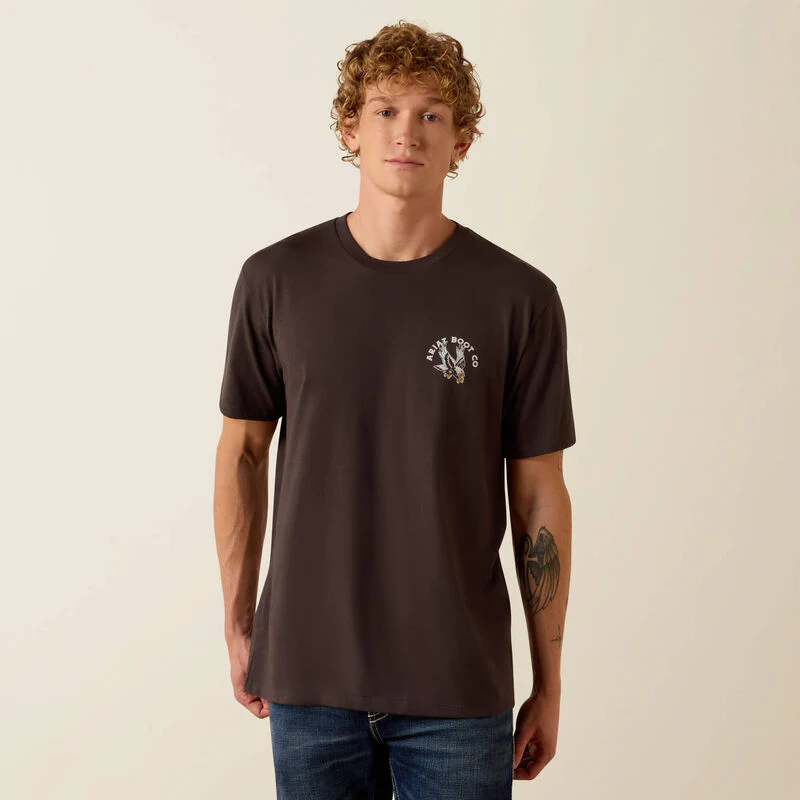 Ariat Men's Traditional Eagle LOTF Classic Fit Short-Sleeve T-Shirt - Image 2
