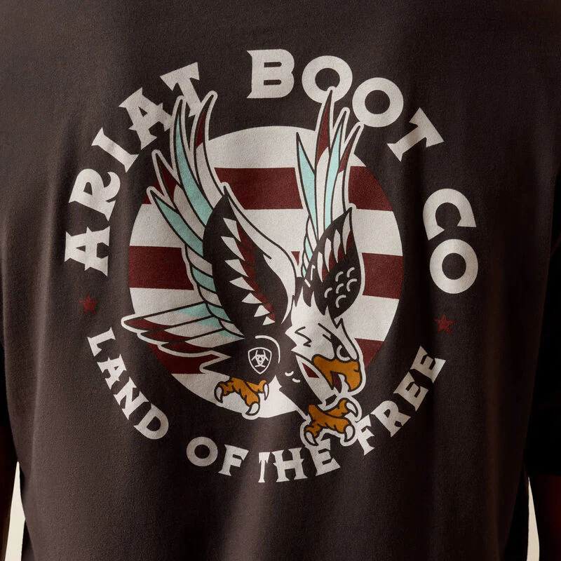 Ariat Men's Traditional Eagle LOTF Classic Fit Short-Sleeve T-Shirt - Image 3