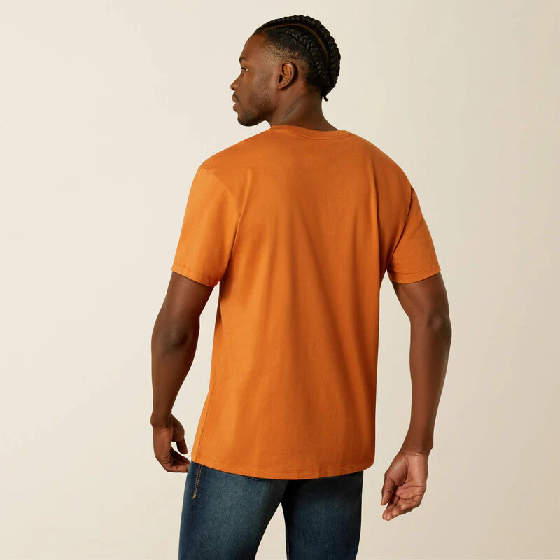 Ariat Men's Underlands Camo Badge T-Shirt - Image 2