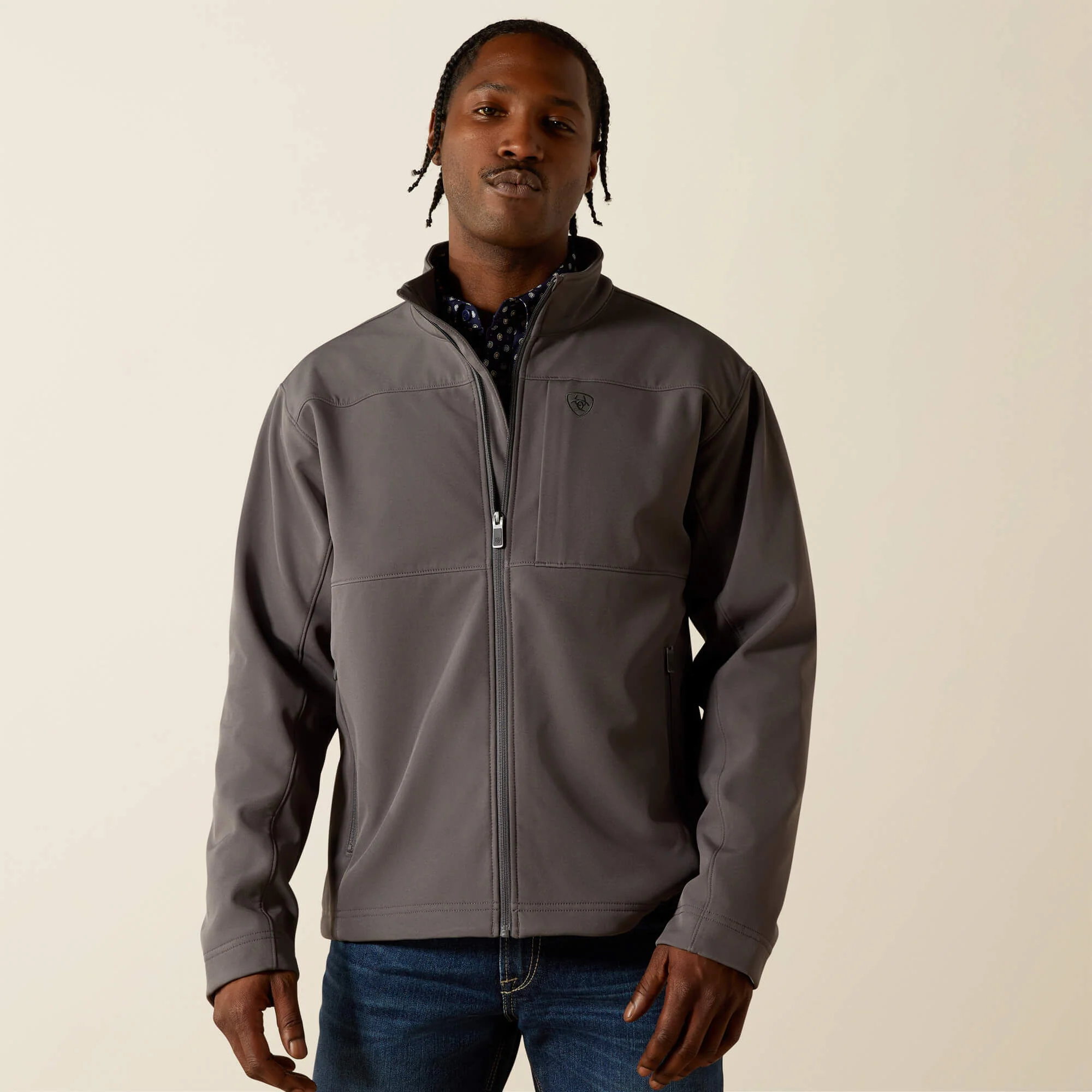 Ariat Men's Vernon Softshell Jacket - Image 4