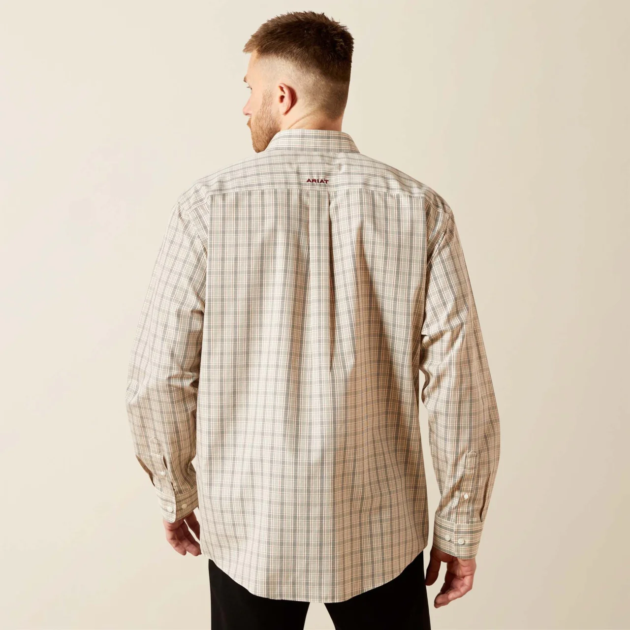 Ariat Men's Wrinkle Free Alam Classic Fit Shirt - Image 3