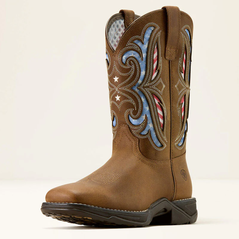 Ariat Women's Anthem Proud VenTEK Square Toe Western Boot - Image 3