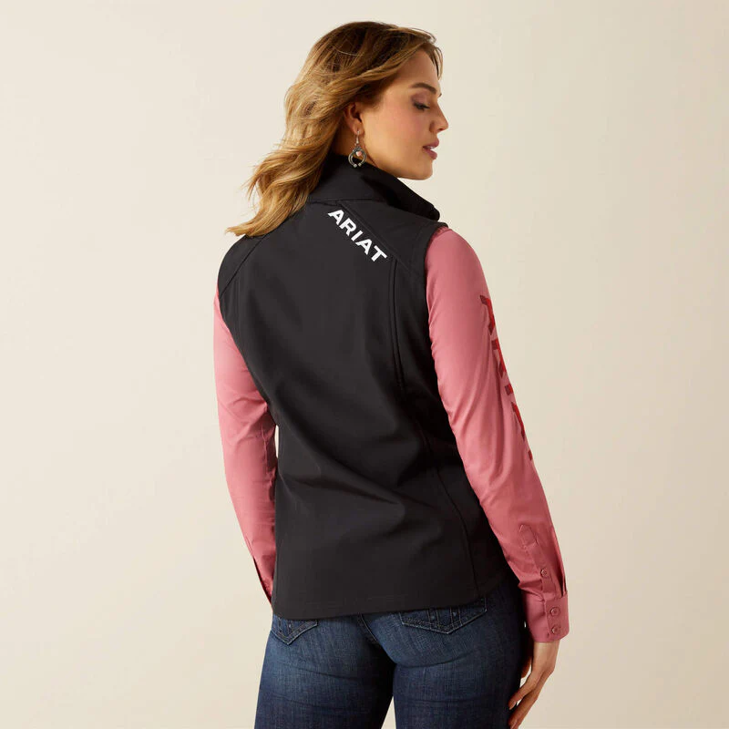 Ariat Women's Logo Softshell Vest - Image 2