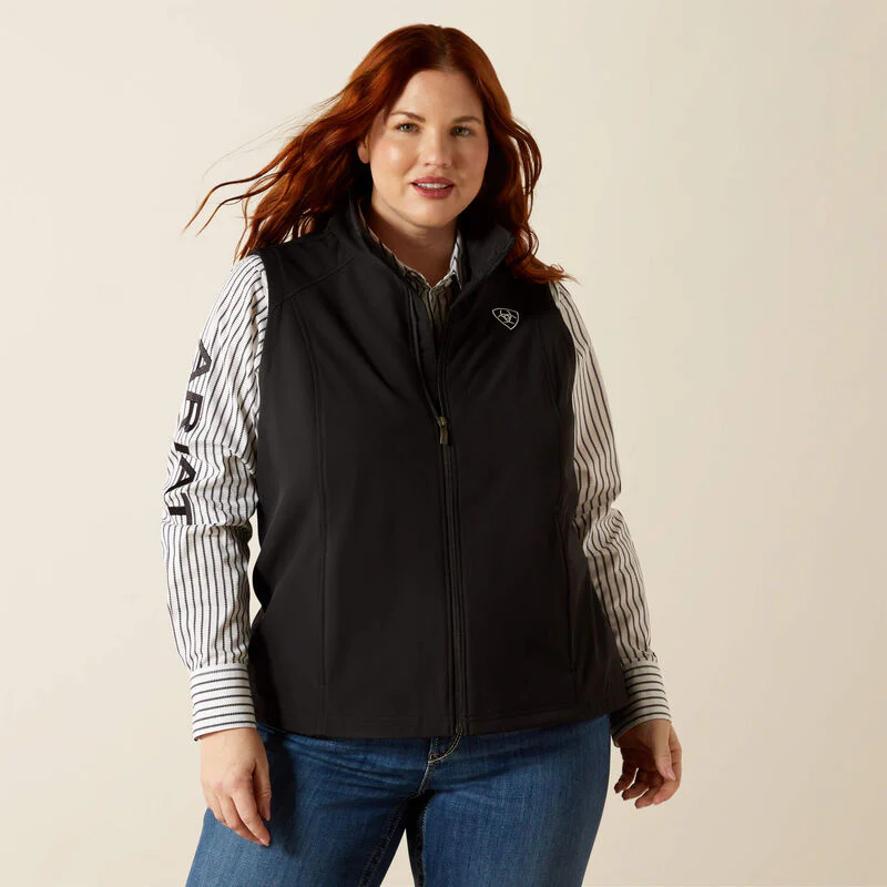 Ariat Women's Logo Softshell Vest - Image 3