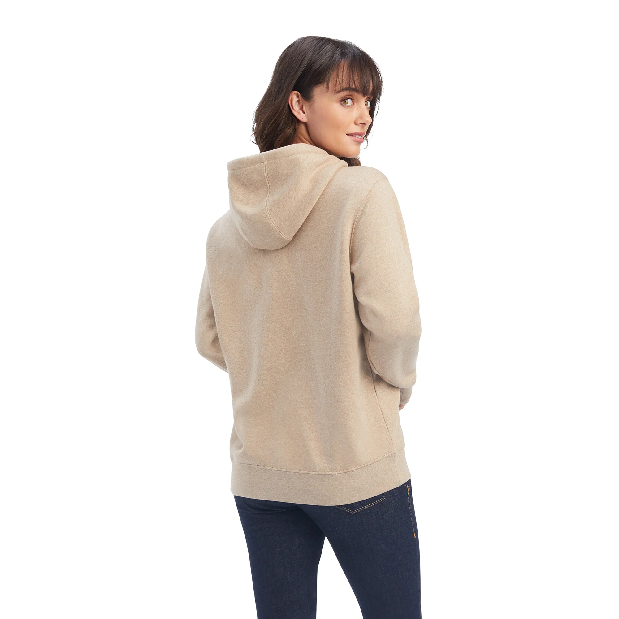 Ariat Women's REAL Shield Logo Hoodie - Image 3