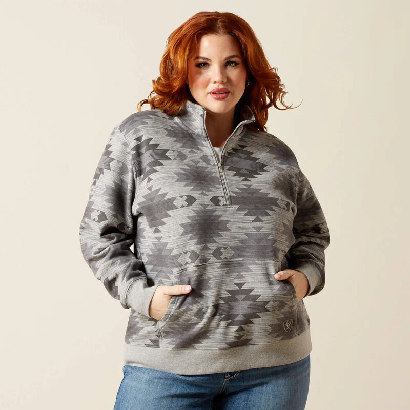 Ariat Women's Sienna 1/2 Zip Sweatshirt - Image 3