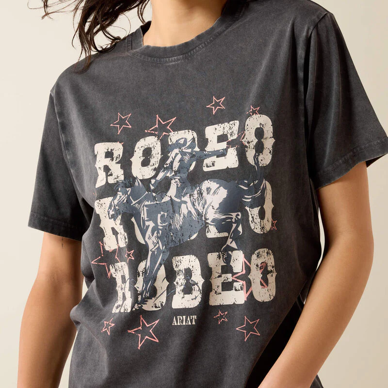 Ariat Women's Star Spangled Rodeo T-Shirt - Image 3
