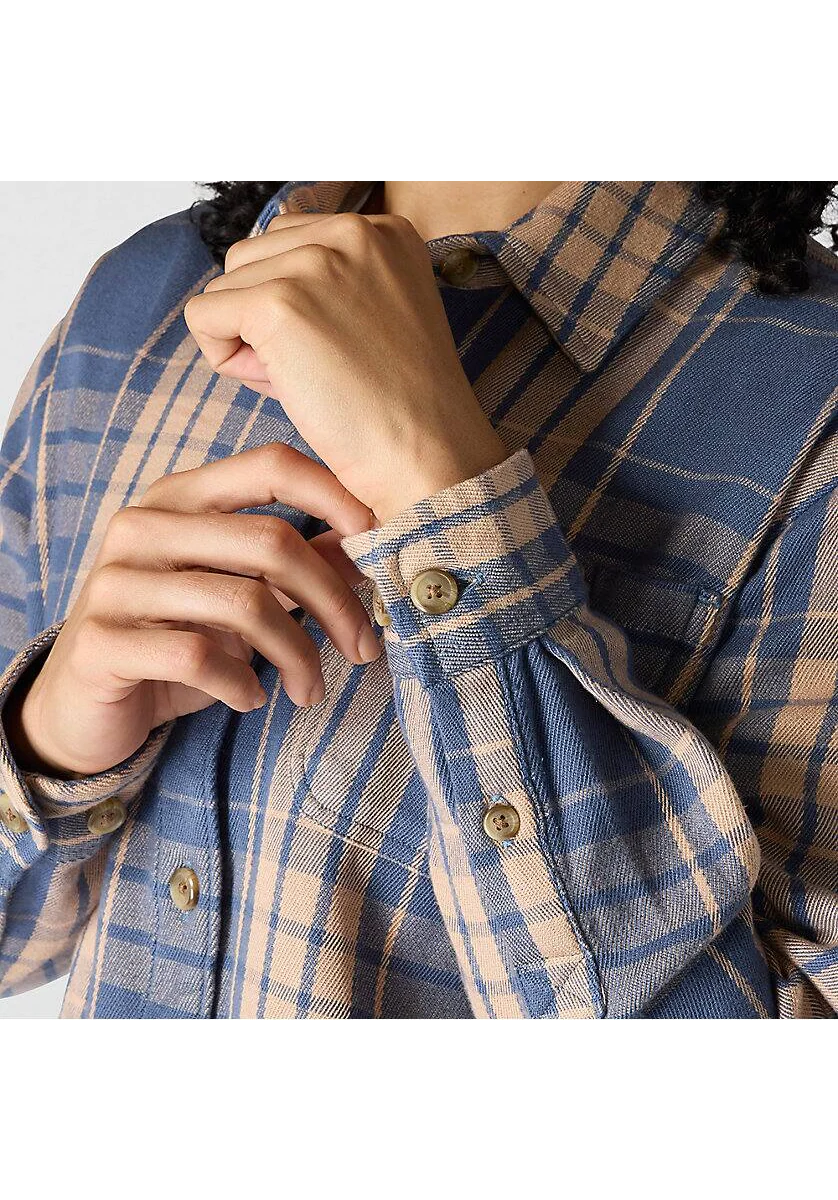 Carhartt Women's Tencel Fiber Series Loose Fit Twill Plaid Shirt - Image 3
