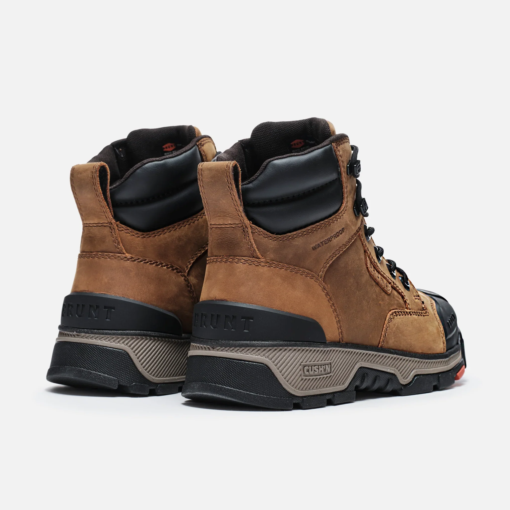 Brunt Men's Perkins 6-inch Comp-Toe Work Boots - Image 3
