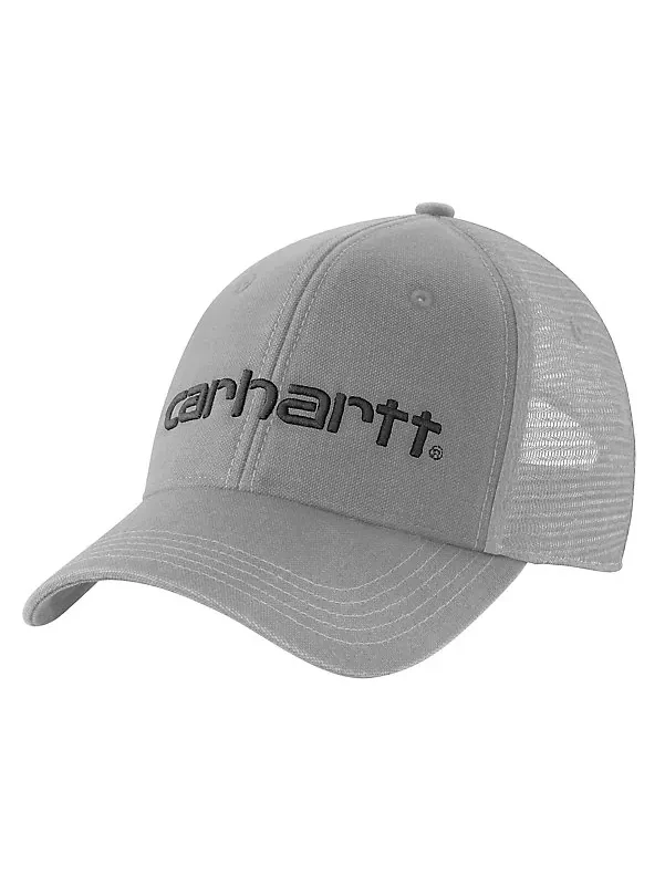 Carhartt Canvas Mesh-Back Logo Graphic Cap - Image 5